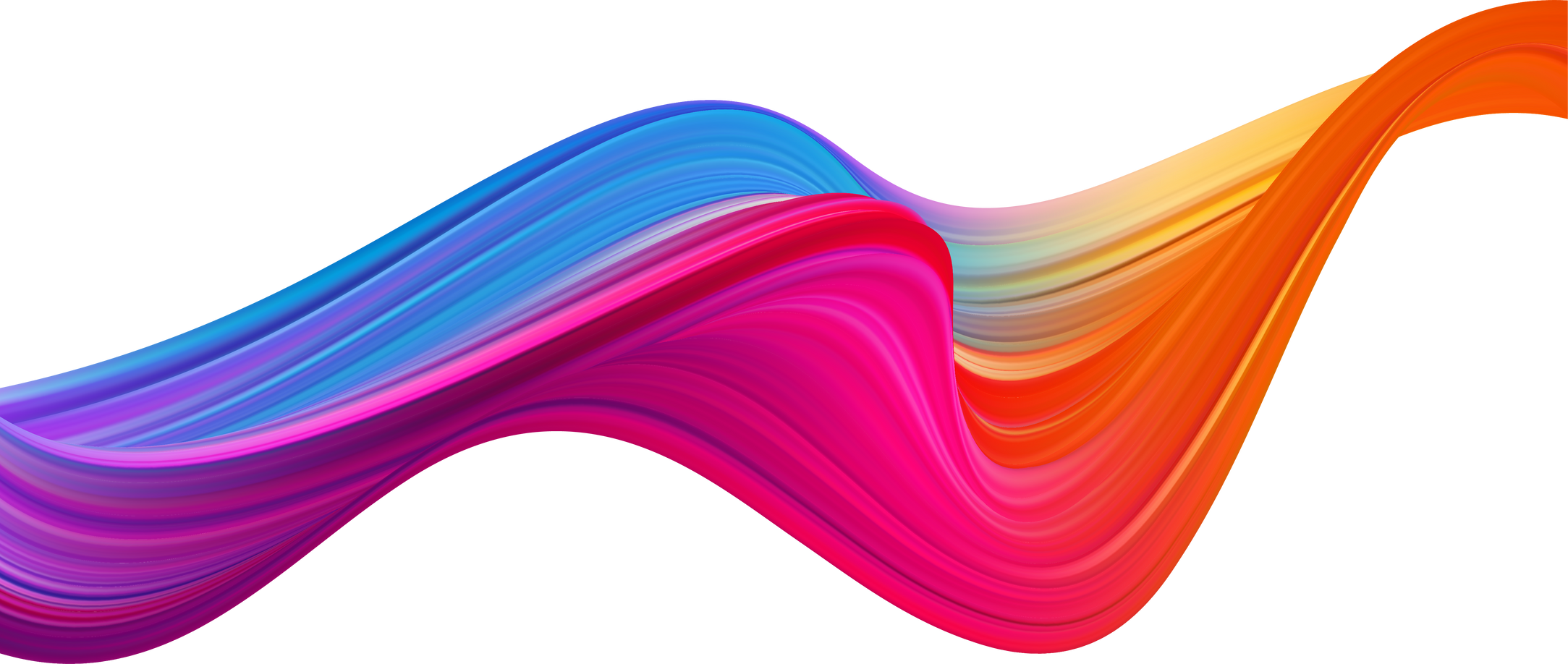 Modern Colorful Flow Poster. Wave Liquid Shape in Color Background. Art Design for Your Design Project. Vector Illustration